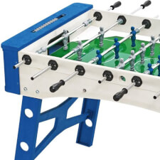 The FSA Sky Outdoor Football Table Left Corner.