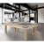 The Carreira with Oak & Slate dining top.