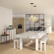 Lafite White Dining table.
