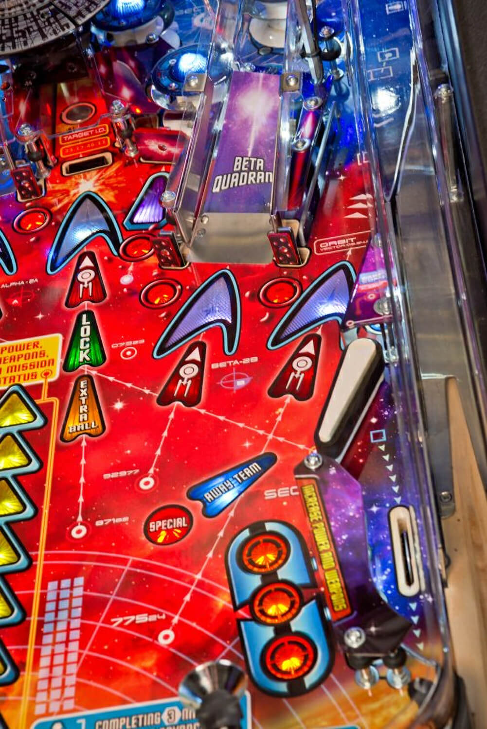 star trek pro pinball machine