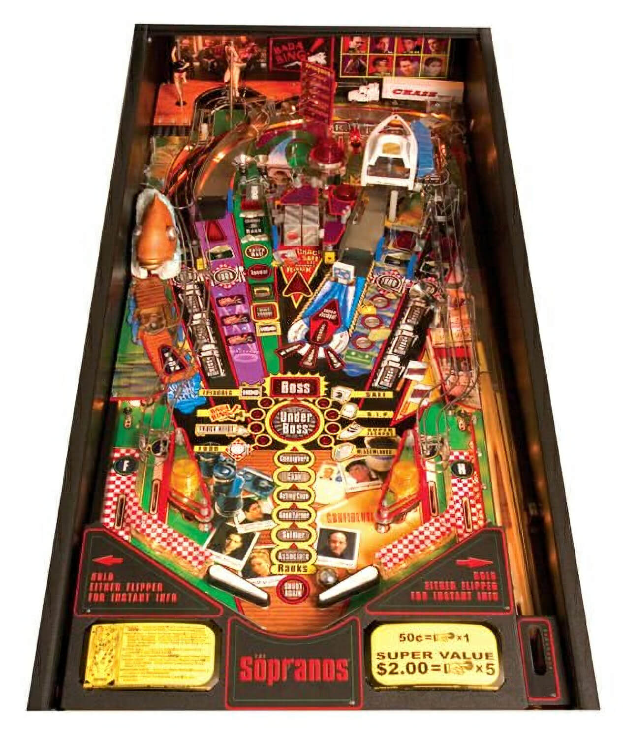 Stern The Sopranos Pinball Machine For Sale Liberty Games