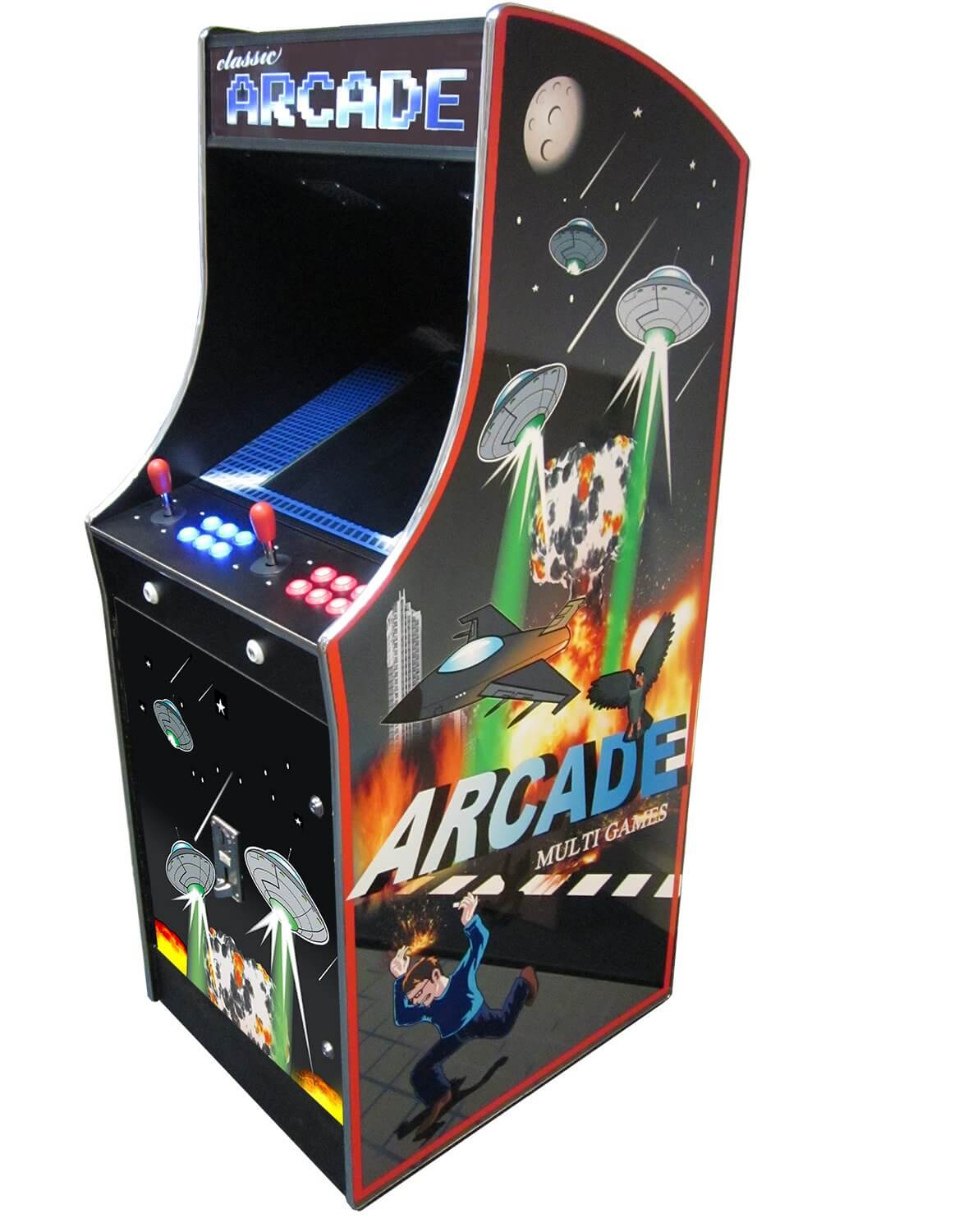 Cosmic 80s Plus Multi Game Arcade Machine Liberty Games