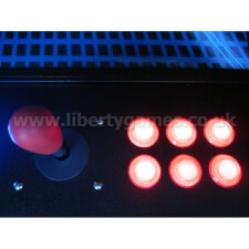 Red buttons on the Cosmic Ultimate