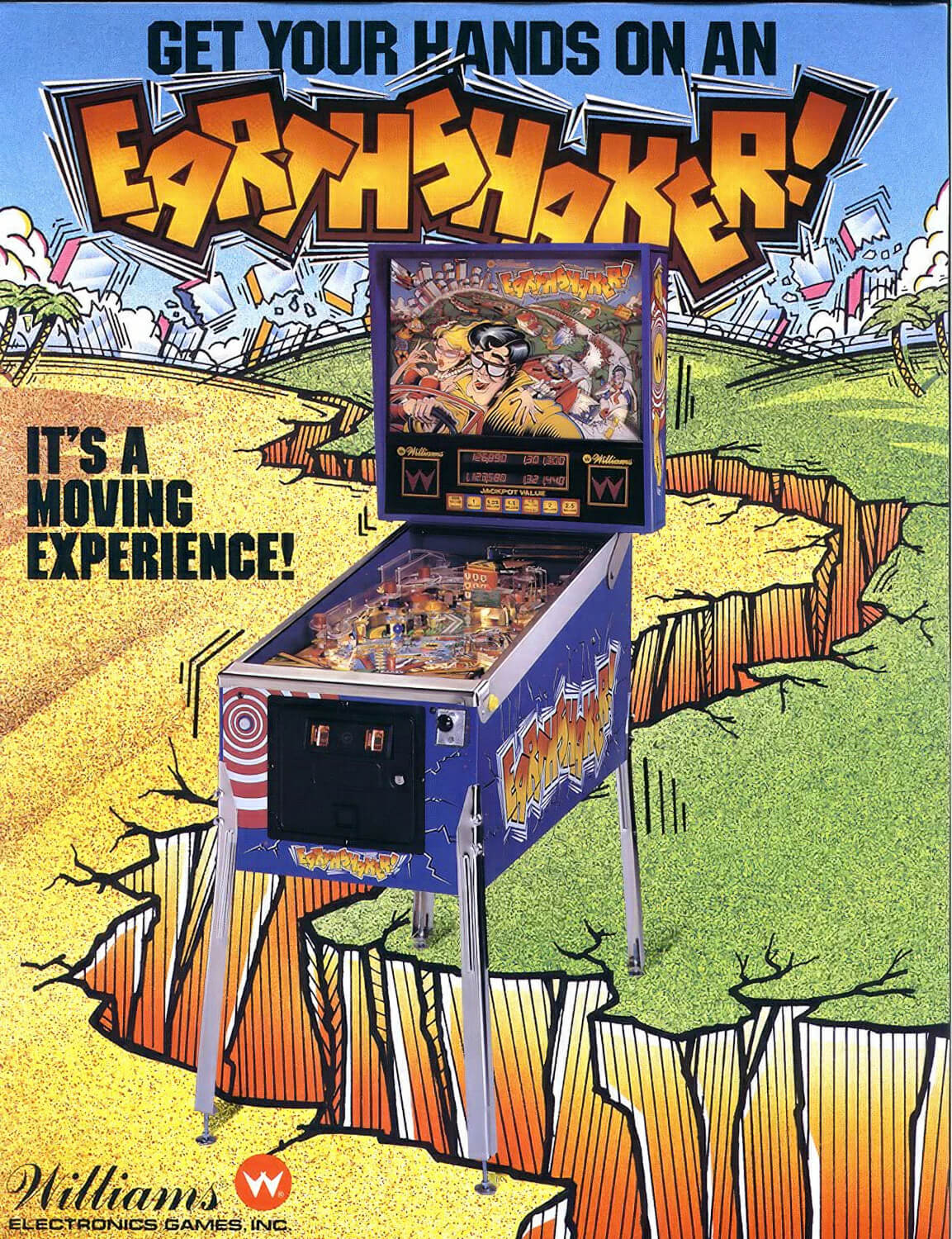 Earthshaker Pinball Machine For Sale Liberty Games