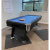 Strikeworth Pro American Deluxe 7ft Pool Table in Blue Finish.
