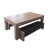 The Duo Milano Rustic Oak Pool Table.