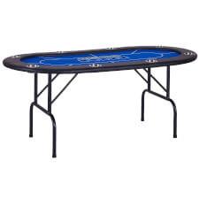 The Tekscore folding poker table.