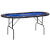 The Tekscore folding poker table.