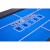 The baize on the Tekscore folding poker table.