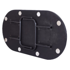 The Tekscore folding poker table.