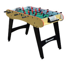 The Defender Foosball Table in Wood finish