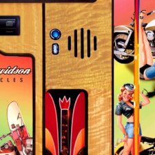 Harley Davidson American Beauties Jukebox Speaker.