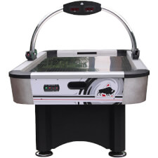 Typhoon air hockey table front view