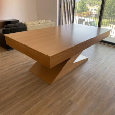 The Zen in Oak with top.