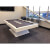 A Zen pool table installed by Liberty Games With a Customized Cloth For Fieder.