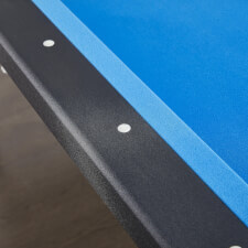 The table rail with inlaid sights.