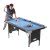 Tekscore folding pool table with table tennis top