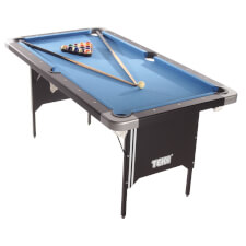 Tekscore folding pool table with table tennis top