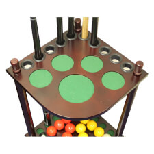 Strikeworth corner cue stand