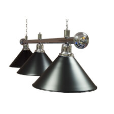 The Strikeworth chrome lighting bar in black.