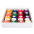 The Aramith Premier spots & stripes pool ball set ready to play