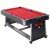 Strikeworth 7ft multi games table red pool cloth