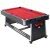 Strikeworth 7ft multi games table red pool cloth