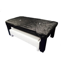 The Peradon cover fitted to a pool table