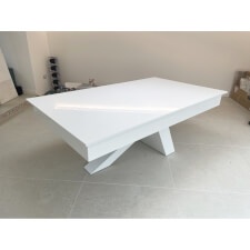 The Equilibrium in white with top fitted.