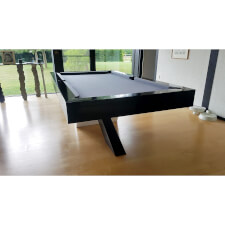 The Equilibrium Pool Table Displayed in a Room.