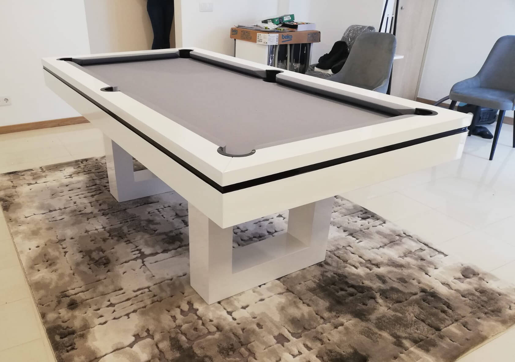 The Monaco Slate Bed Pool Table | Liberty Games