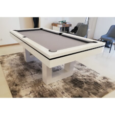 The Monaco slate bed pool table.