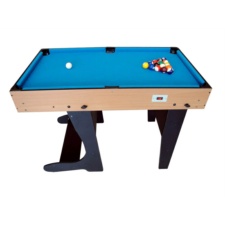 The M4B-1F with pool table set up
