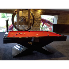 The Xtreme in black with an orange cloth.