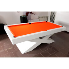 The Xtreme pool table installed in a home.