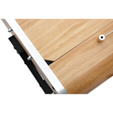 Detail of the top fitted to the Classic Football table