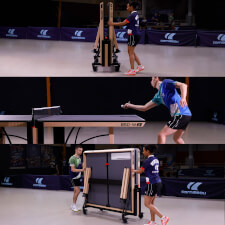 Cornilleau 850 Table In Action