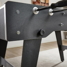 Tekscore Folding Leg Football Table in Black.
