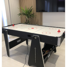 Tekscore 5ft Folding Leg Multi Game Table - Airhockey