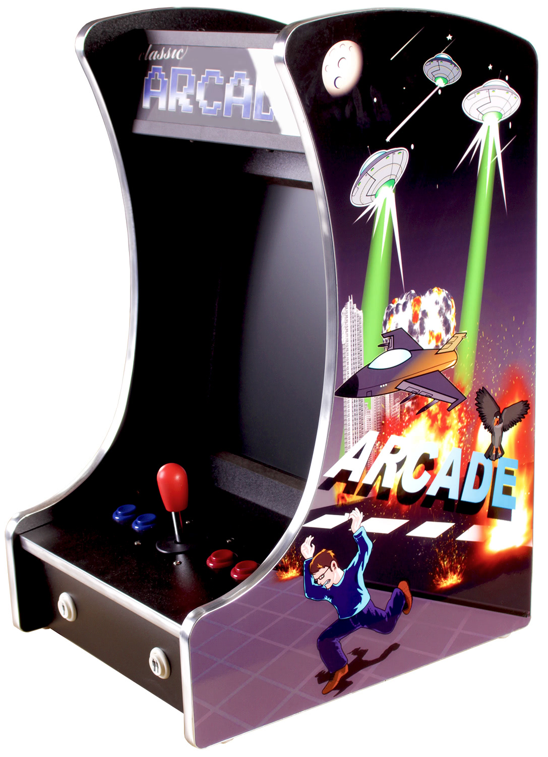 Cosmic 60-in-1 Mini Multi Game Bartop Arcade Machine ...