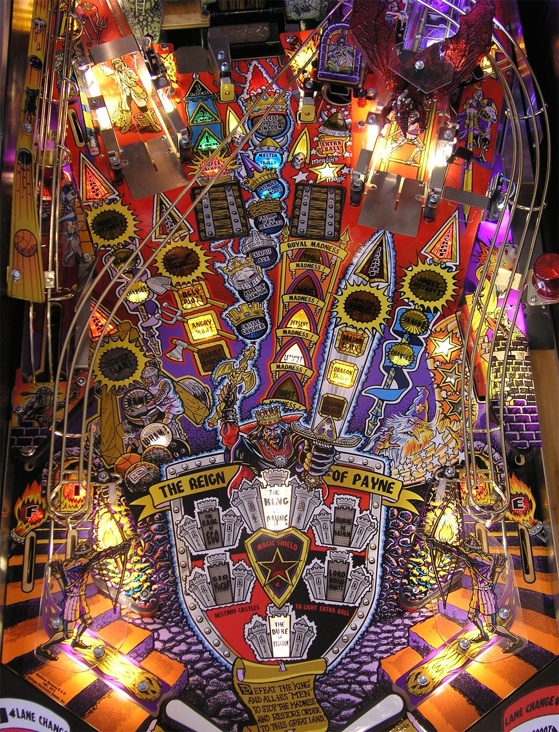 Medieval Madness Remake Pinball Machine Liberty Games