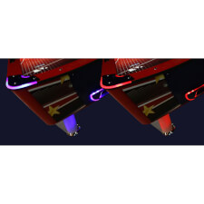 Slalom Evo corner colour detail