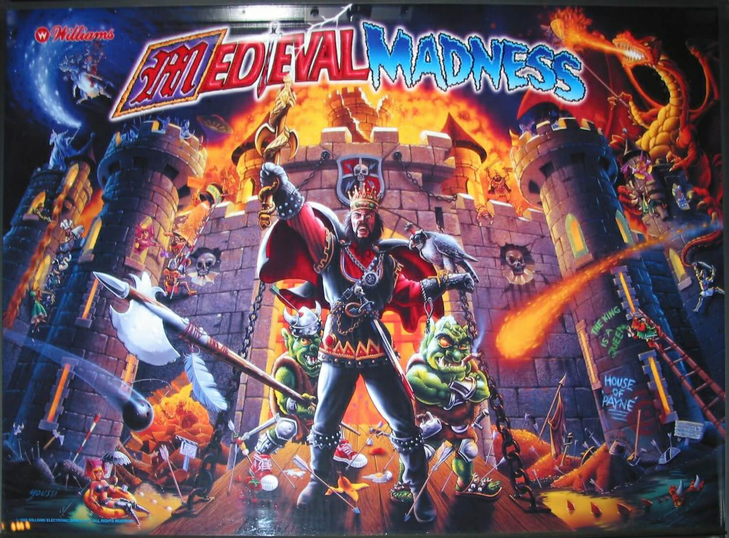 Medieval Madness Pinball Machine For Sale Liberty Games