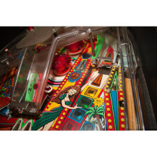 Bally Game Show pinball machine playfield detail