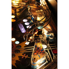 Laser War pinball playfield detail