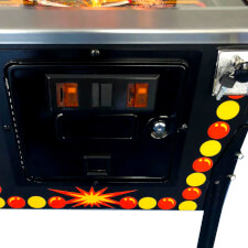 The Williams Cyclone pinball machine coin mechanism.