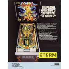 Stern Lightning 1981 promotional flyer