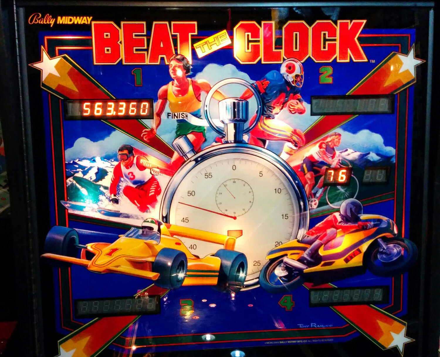 Beat The Clock Pinball Machine For Sale Liberty Games