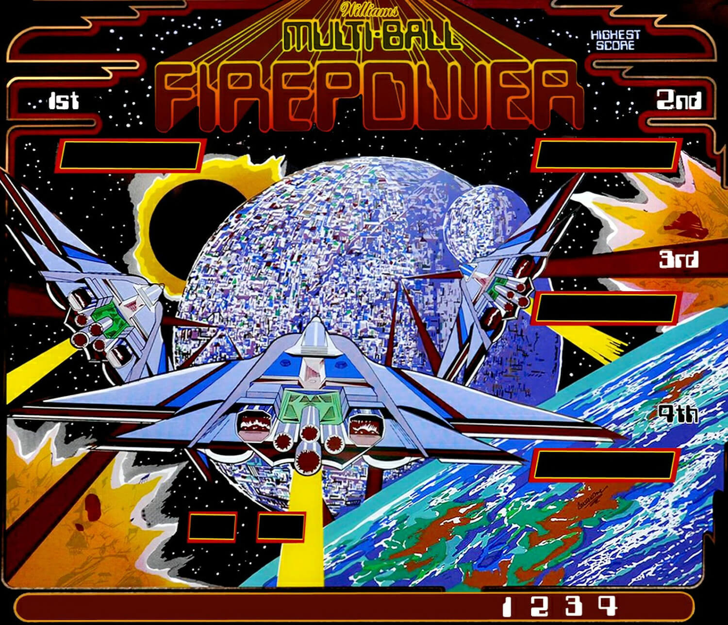 Firepower Pinball Machine For Sale Liberty Games