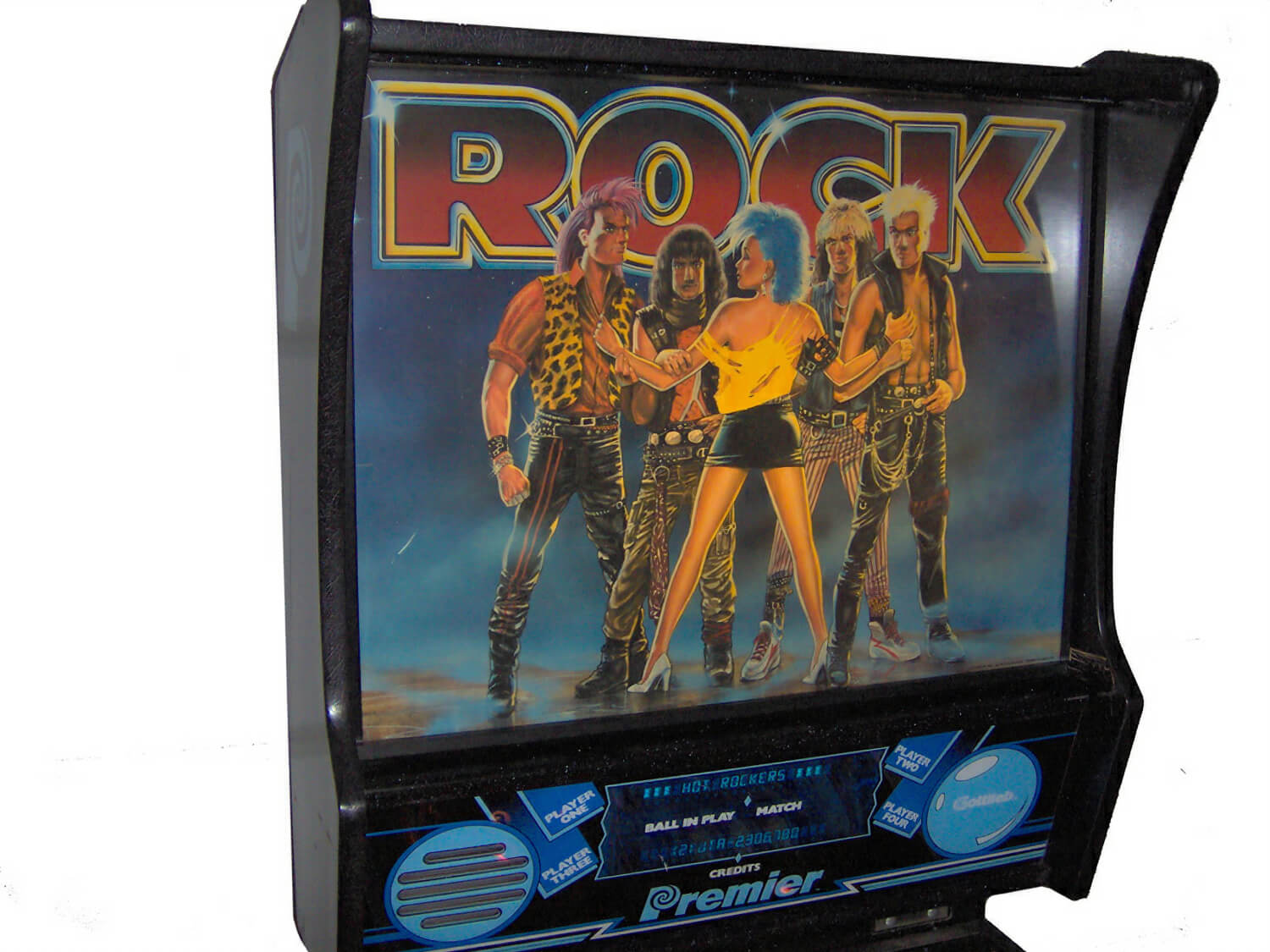 Rock Pinball Machine For Sale Liberty Games